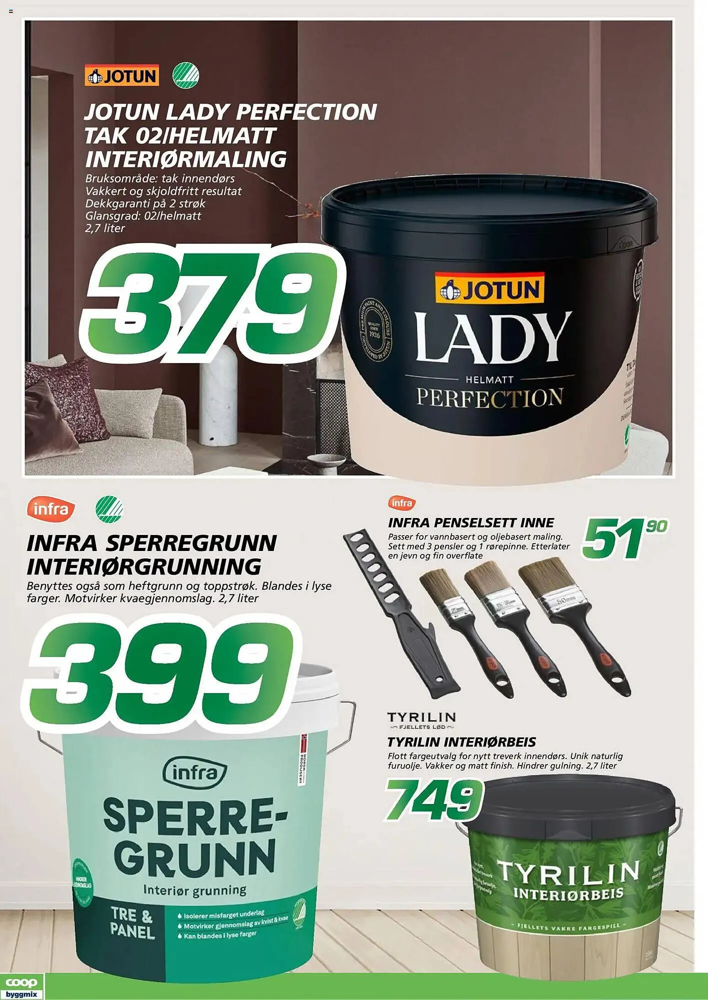 Coop Byggmix kundeavis fra 27. oktober til 9. november 2025 - kundeavisside 4