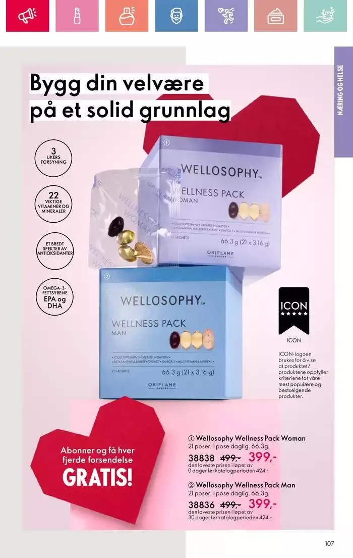 ORIFLAME Kundeavis fra 28. januar til 11. februar 2025 - kundeavisside 107