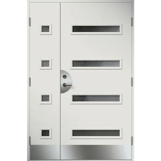 DØR YD M/K PV24G 129X199 V HVIT