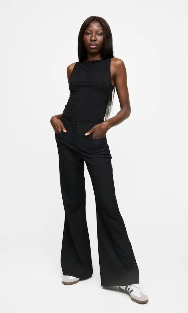 Bell flare dressbukse