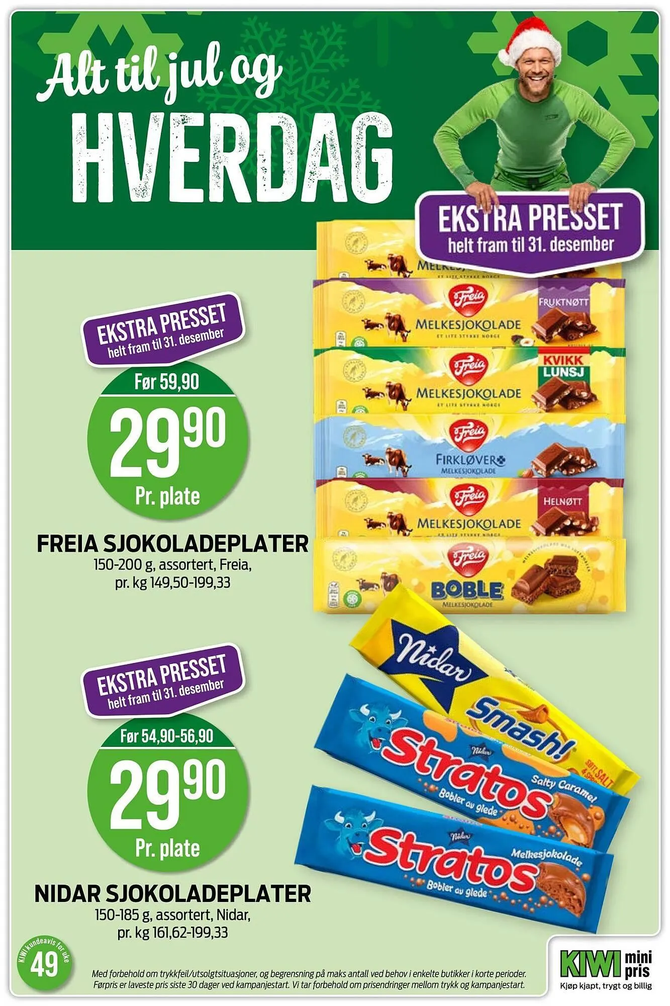 Kiwi kundeavis fra 1. desember til 8. desember 2025 - kundeavisside 14