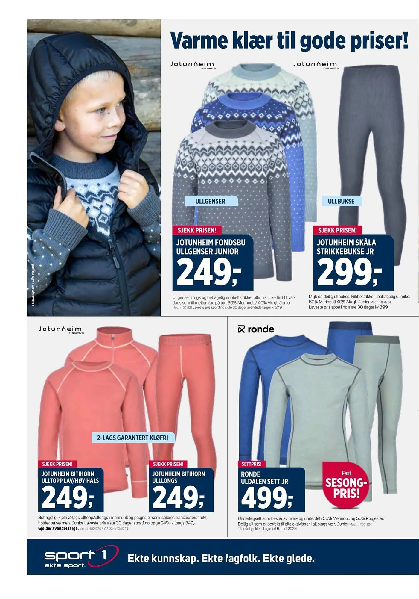 Sport 1 kundeavis fra 8. februar til 2. mars 2026 - kundeavisside 18