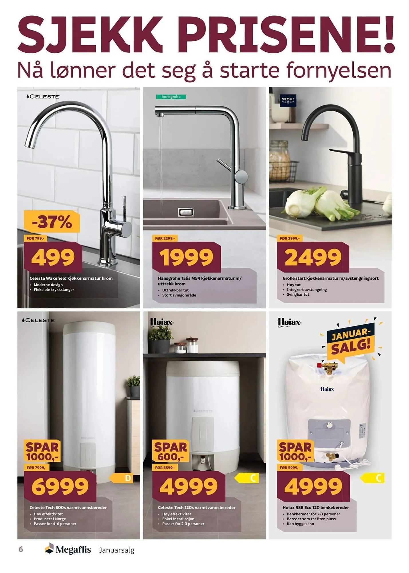 Megaflis kundeavis fra 29. desember til 3. januar 2026 - kundeavisside 6