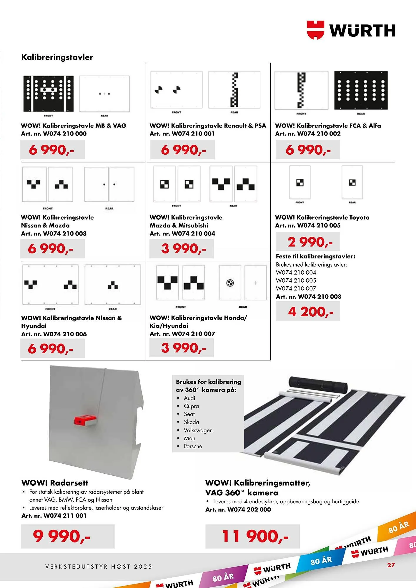 Würth kundeavis fra 16. september til 31. desember 2025 - kundeavisside 27