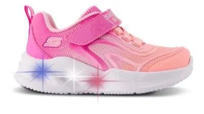 Skechers S-Lights Sola Glow Color Breeze Sneaker Rosa 303713N