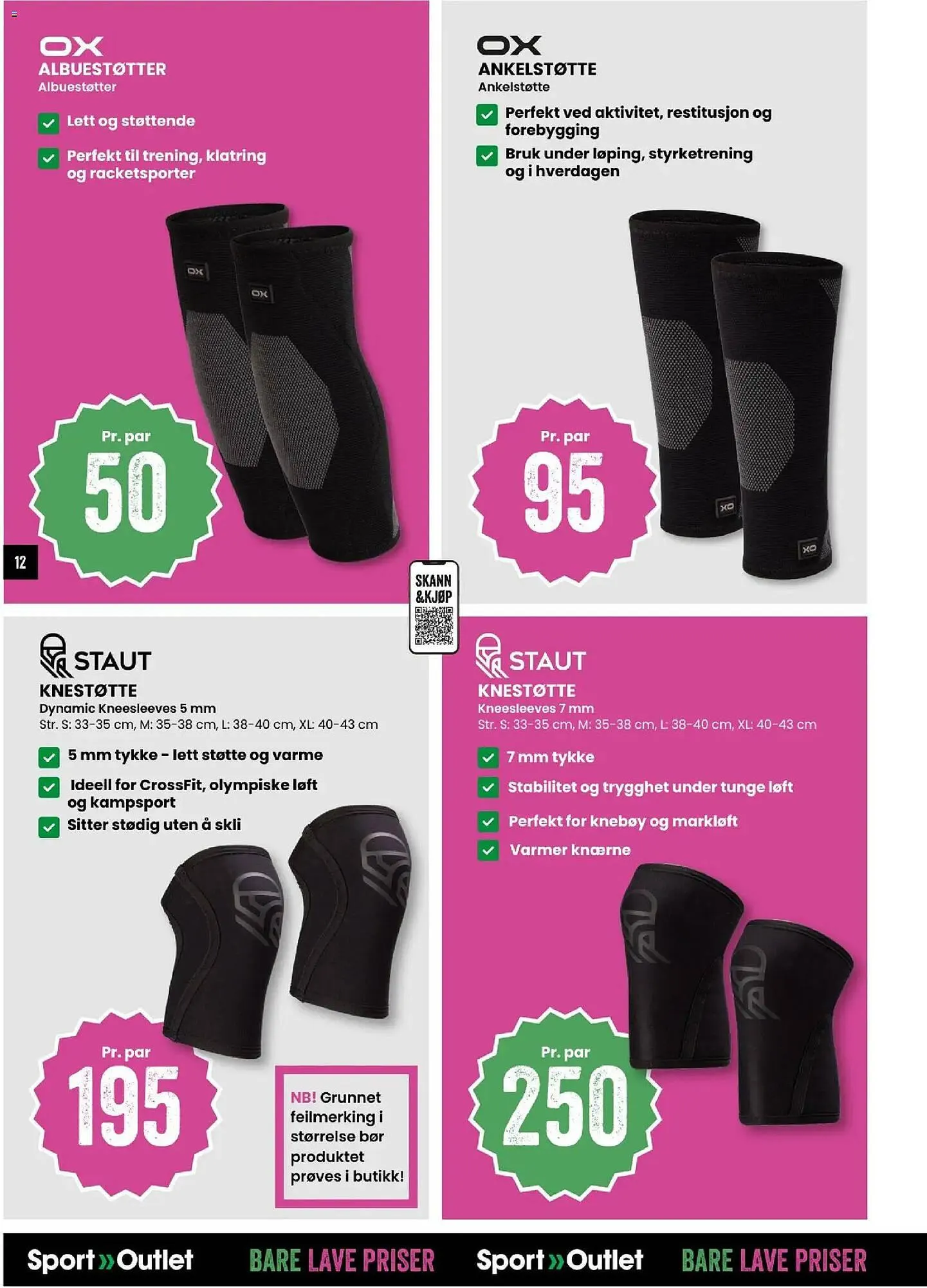 Sport Outlet kundeavis fra 2. februar til 28. februar 2026 - kundeavisside 12