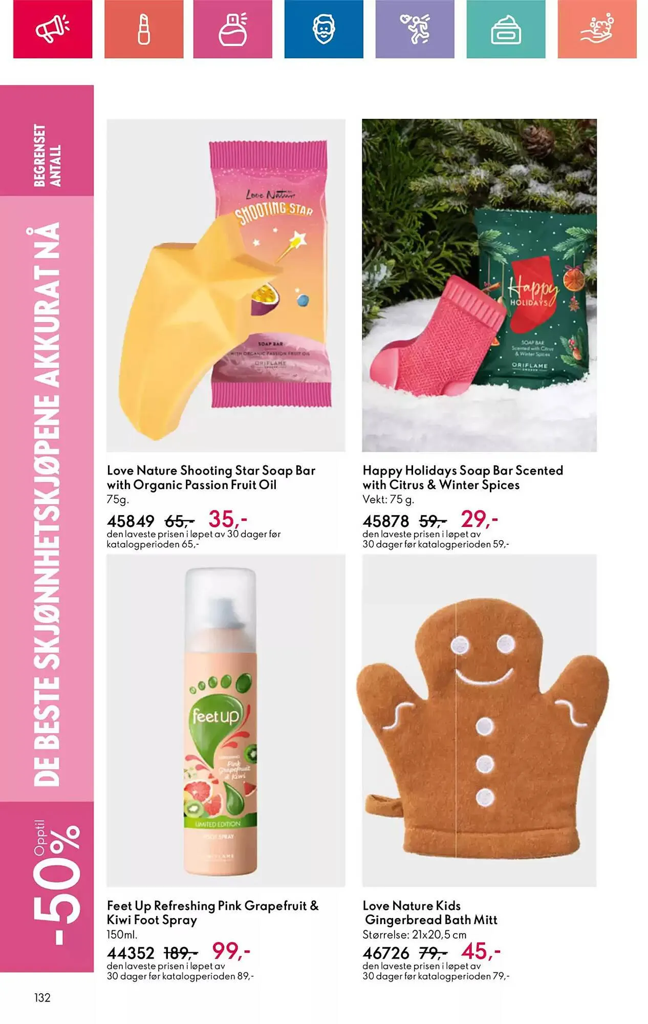 Oriflame Kundeavis fra 14. november til 4. desember 2024 - kundeavisside 132