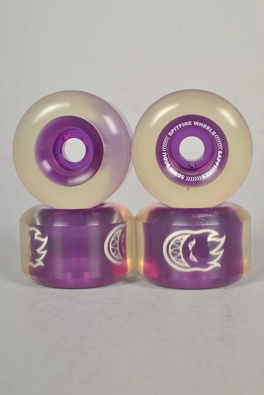 Spitfire Wheels Sapphires Purple Radial 58mm 90D