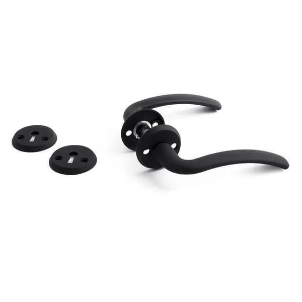 Dørvrider oslo innv sort sb dt 38-42 mm