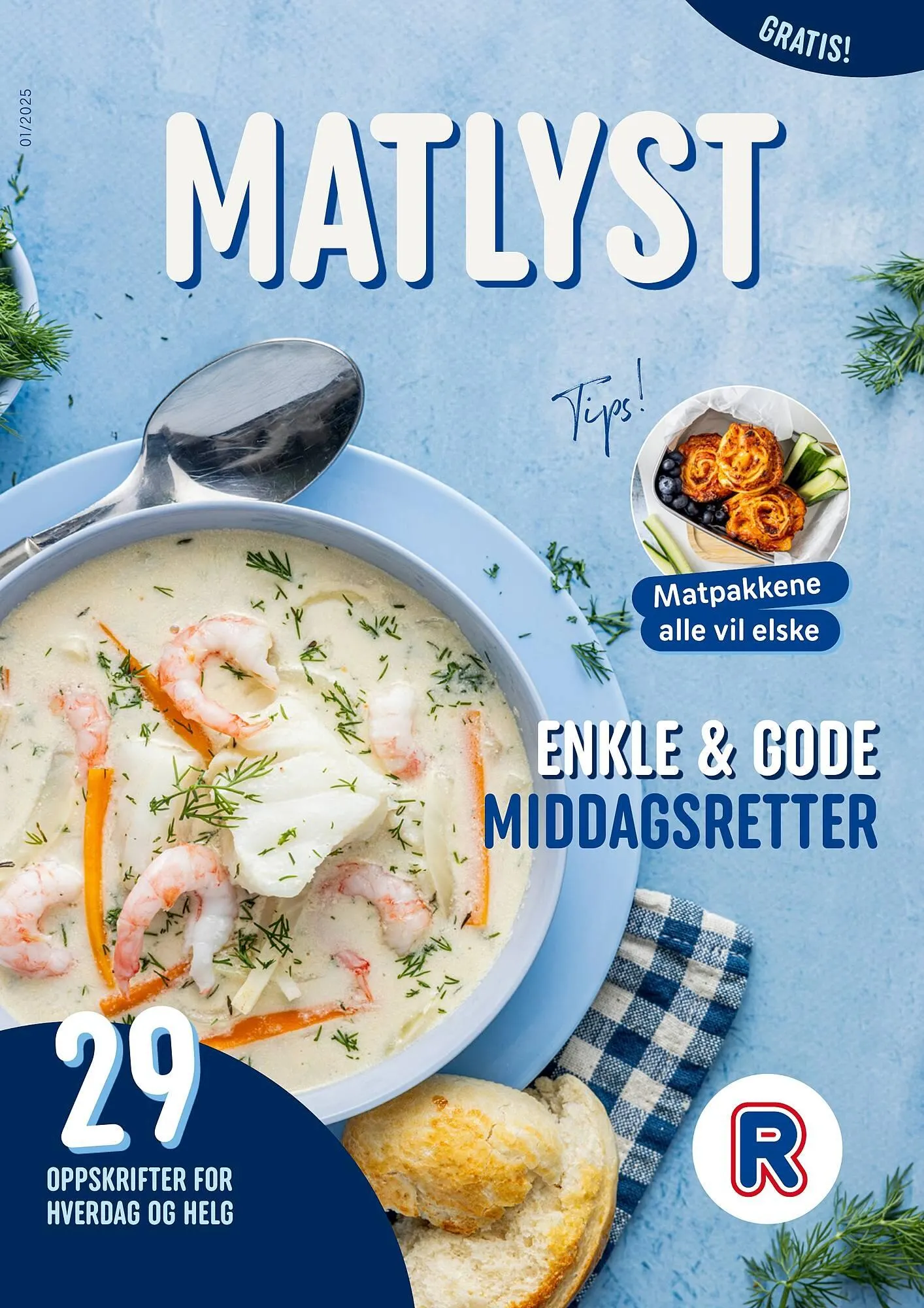 Rema 1000 Kundeavis fra 1. januar til 27. april 2025 - kundeavisside 1