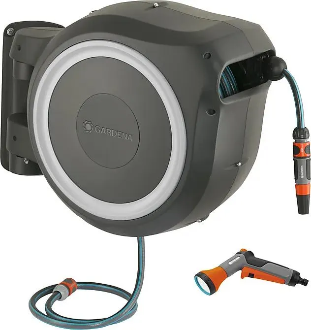 Veggslangeboks Comfort XL hvit 35 meter