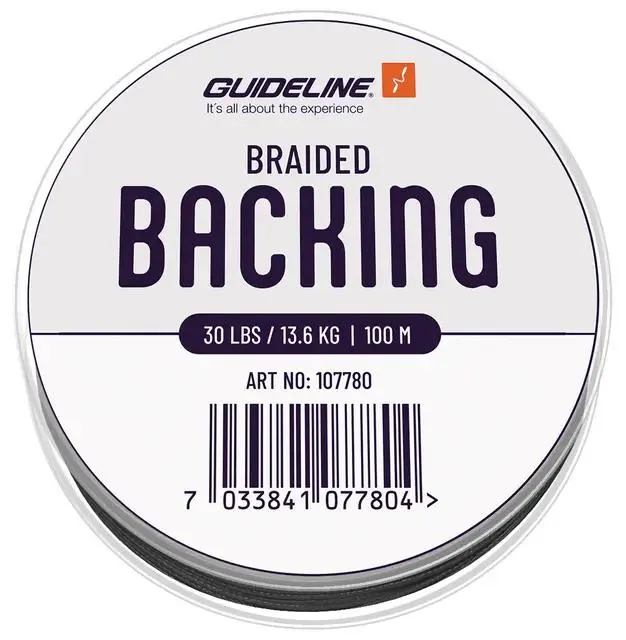 Guideline Braided Backing Black