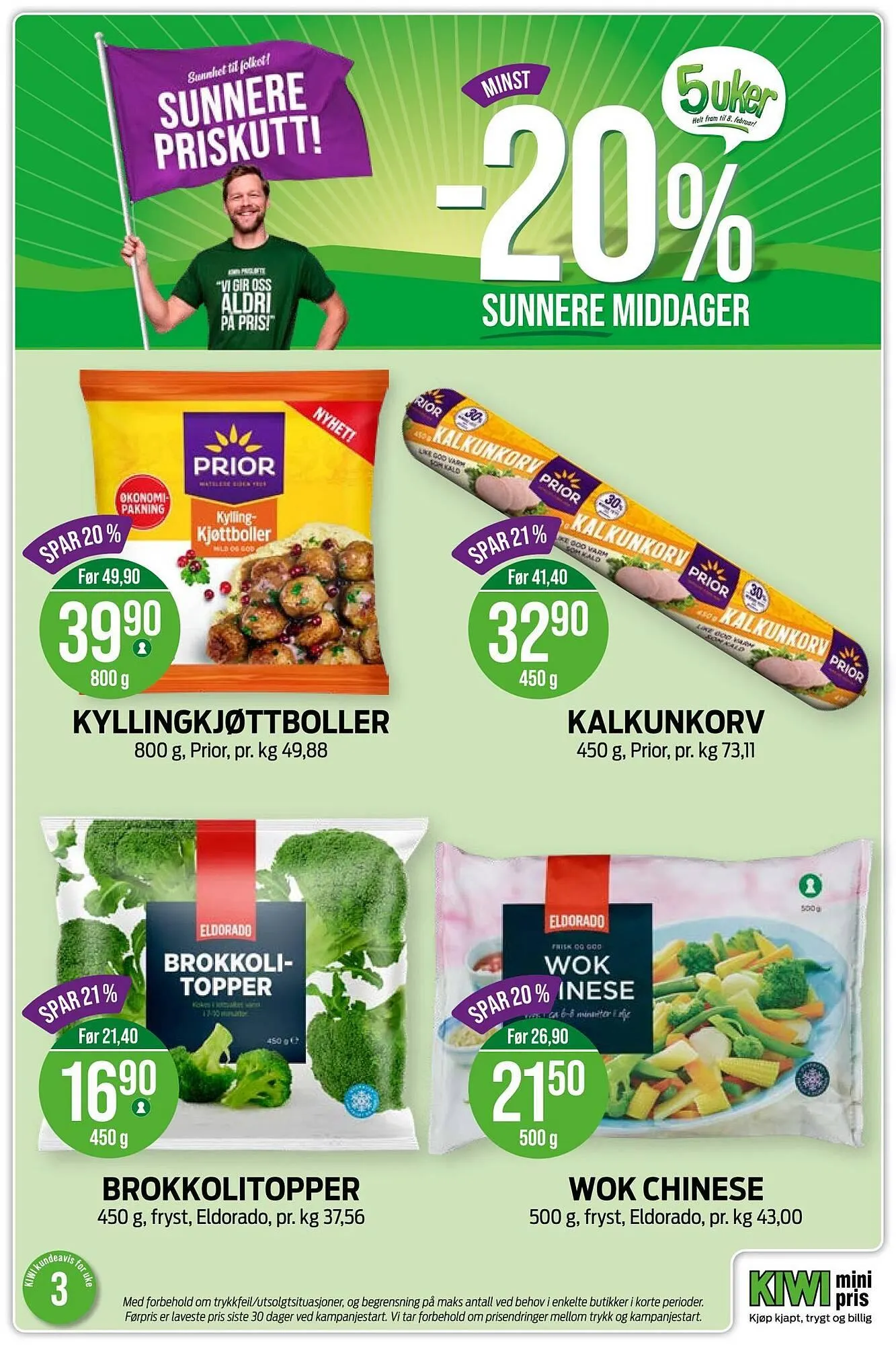 Kiwi kundeavis fra 12. januar til 19. januar 2026 - kundeavisside 2