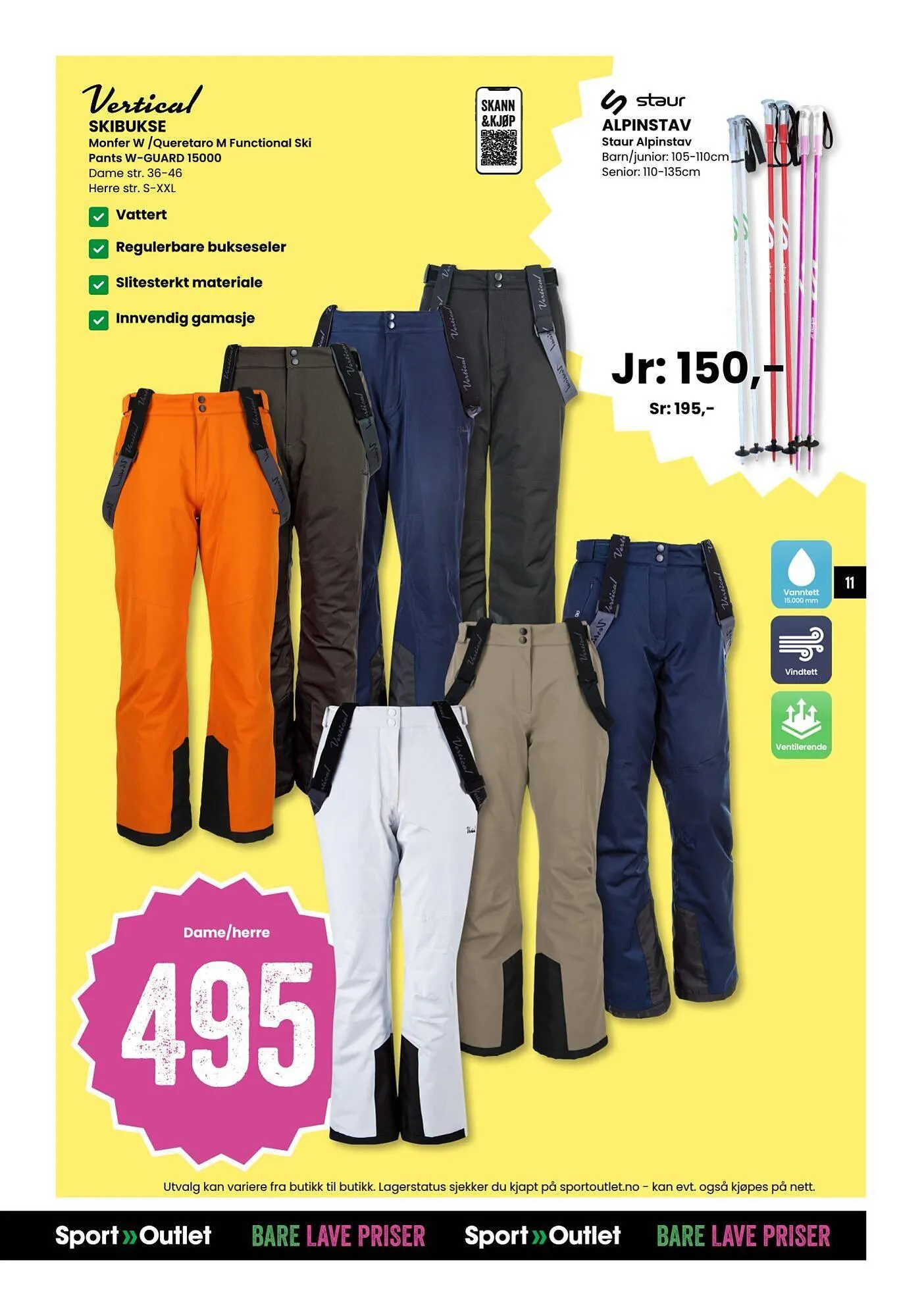 Sport Outlet kundeavis fra 20. januar til 2. februar 2026 - kundeavisside 11