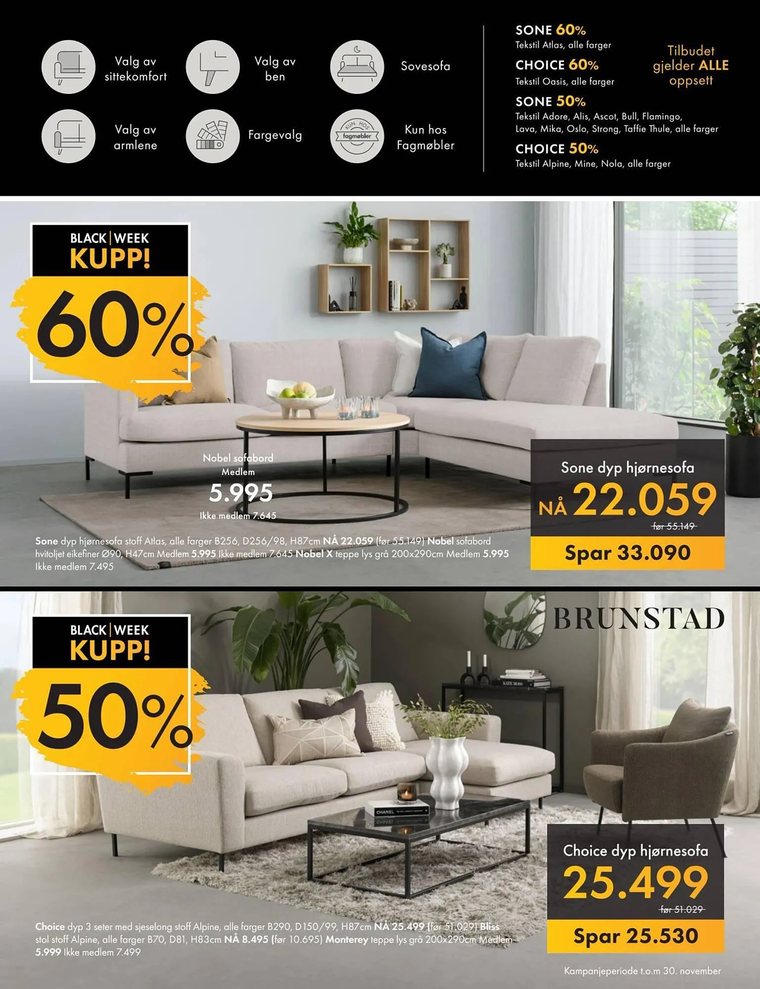 Fagmøbler kundeavis fra 1. november til 30. november 2025 - kundeavisside 5