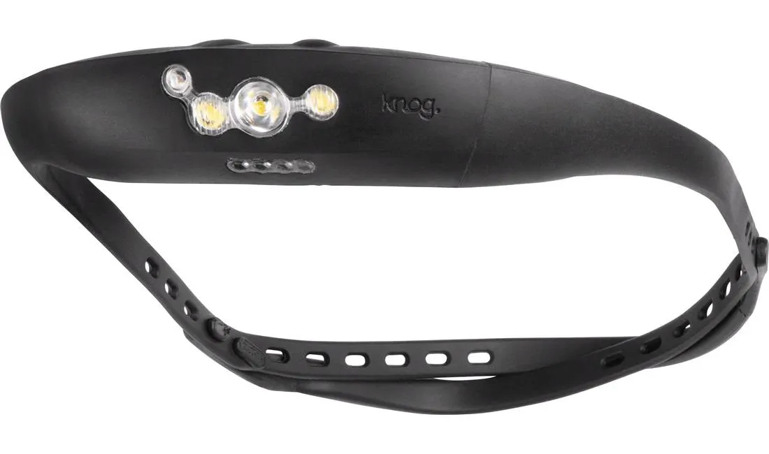 Knog hodelykt Bandicoot sort 100 lumen