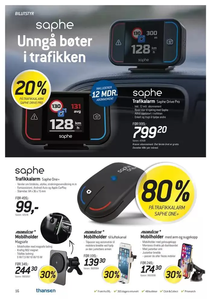 Aktuell kundeavis Thansen fra 26. februar til 25. mars 2025 - kundeavisside 16