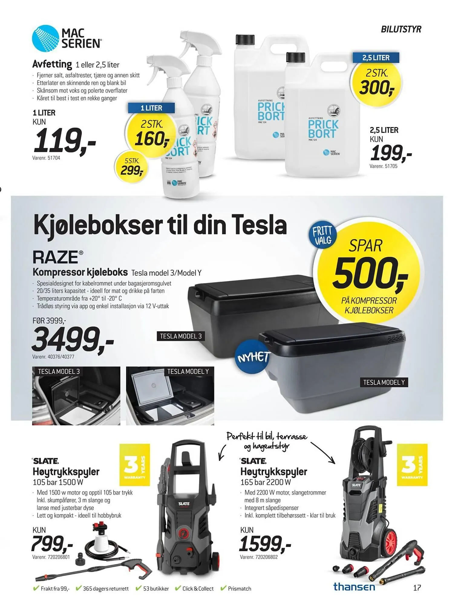 Thansen kundeavis fra 1. mars til 31. mars 2026 - kundeavisside 17