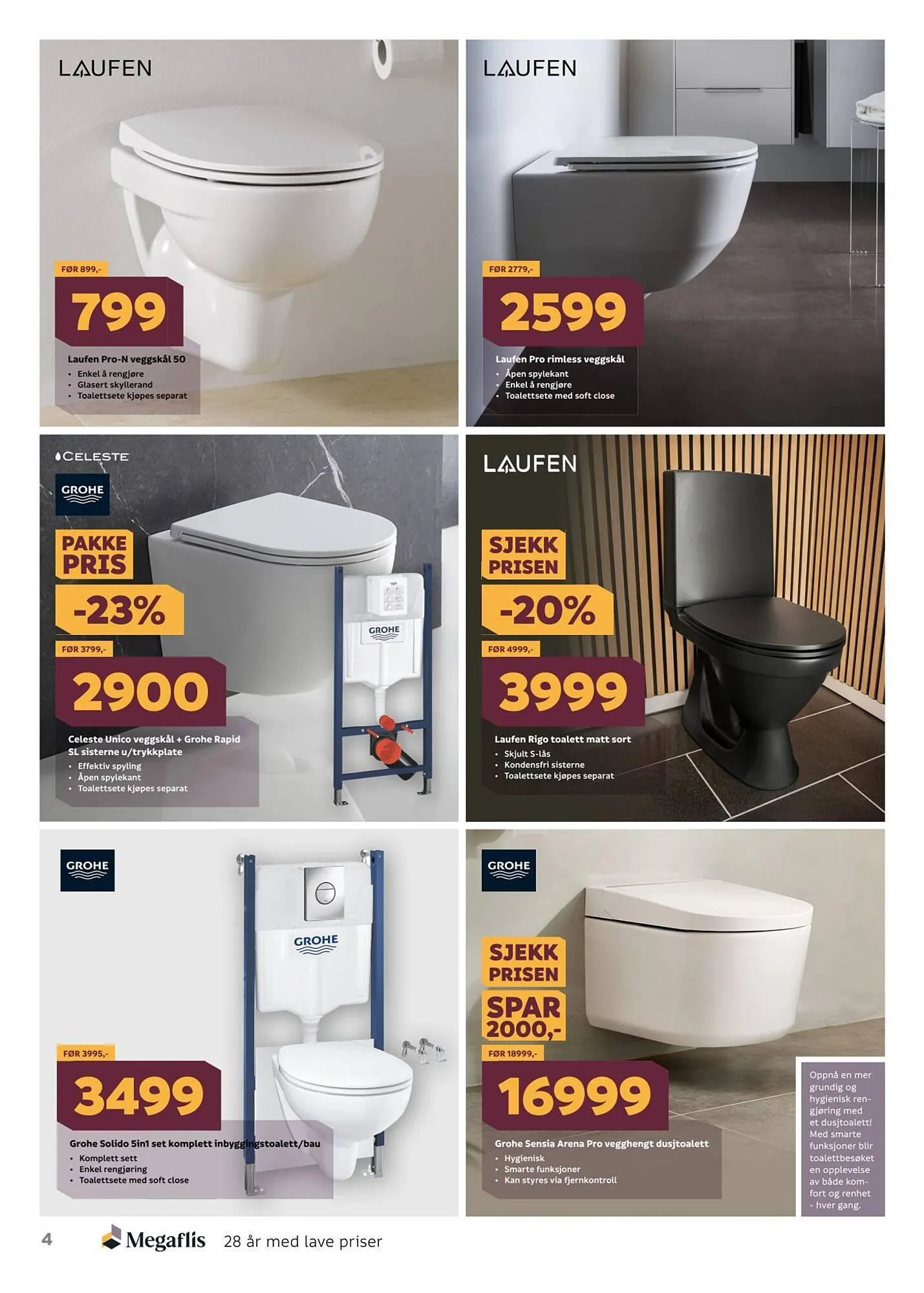 Megaflis kundeavis fra 2. mars til 6. mars 2026 - kundeavisside 4