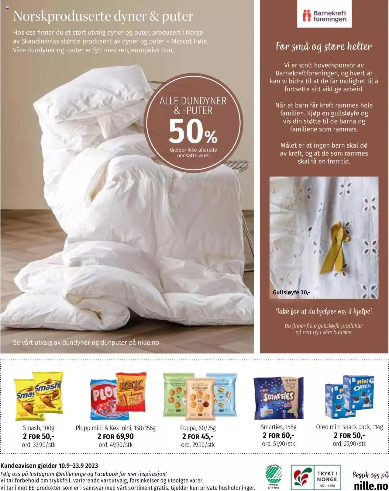 Nille kundeavis fra 10. september til 23. september 2023 - kundeavisside 8