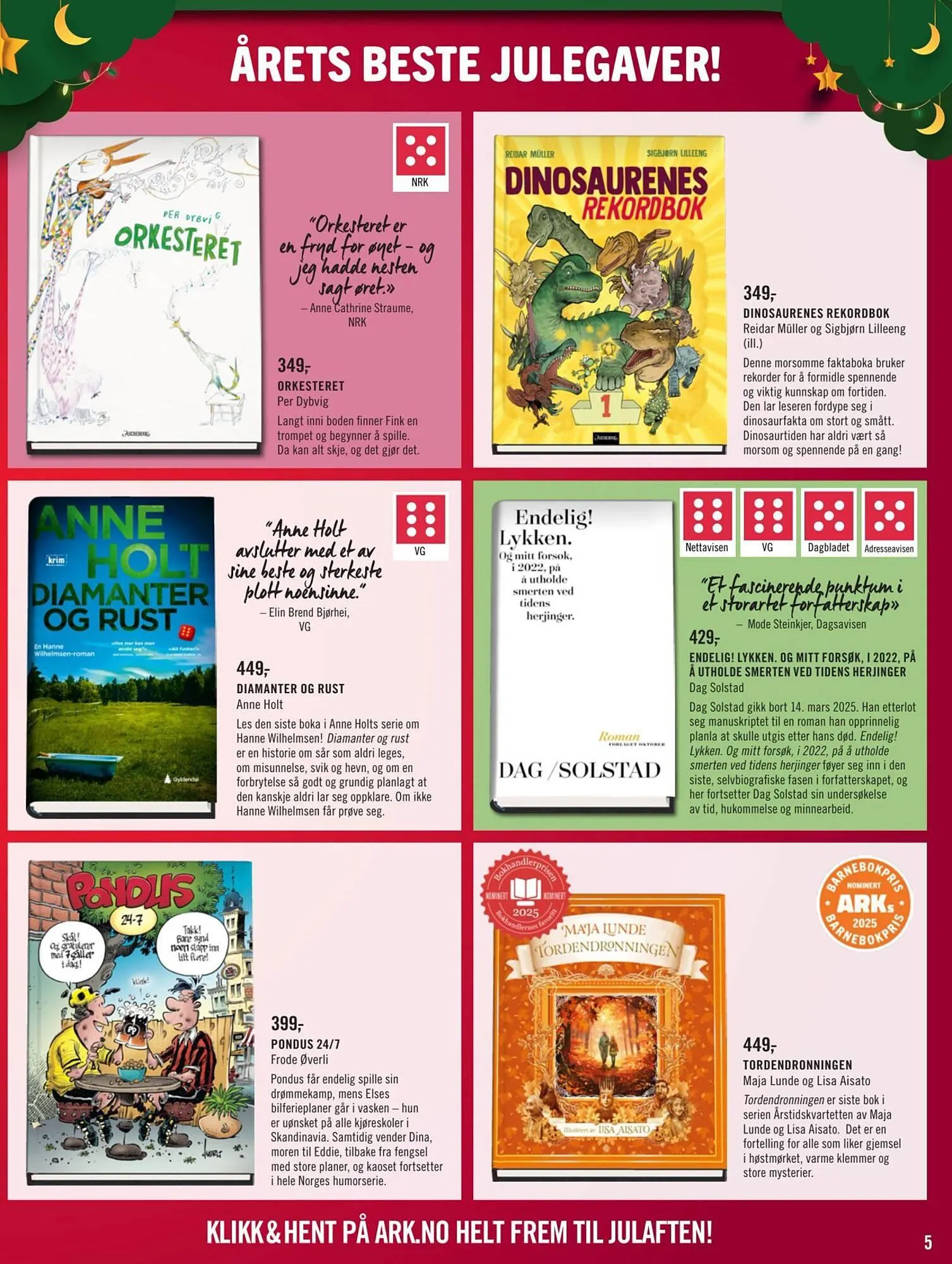 Ark Bokhandel kundeavis fra 1. desember til 25. desember 2025 - kundeavisside 5