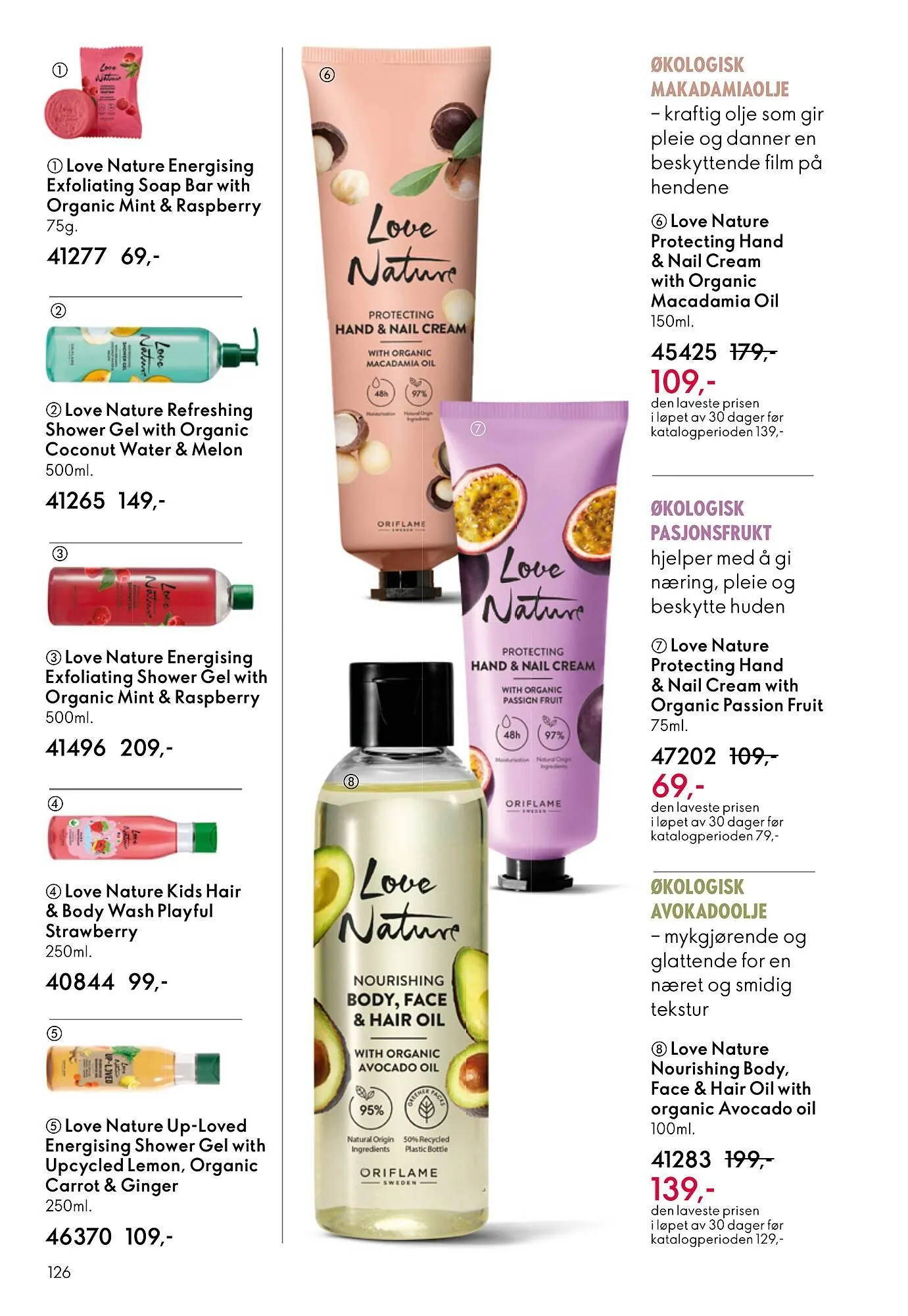 Oriflame katalog fra 1. april til 30. april 2026 - kundeavisside 126