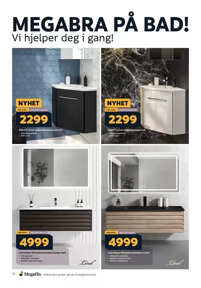 Megaflis Kundeavis fra 22. oktober til 5. november 2024 - kundeavisside 12