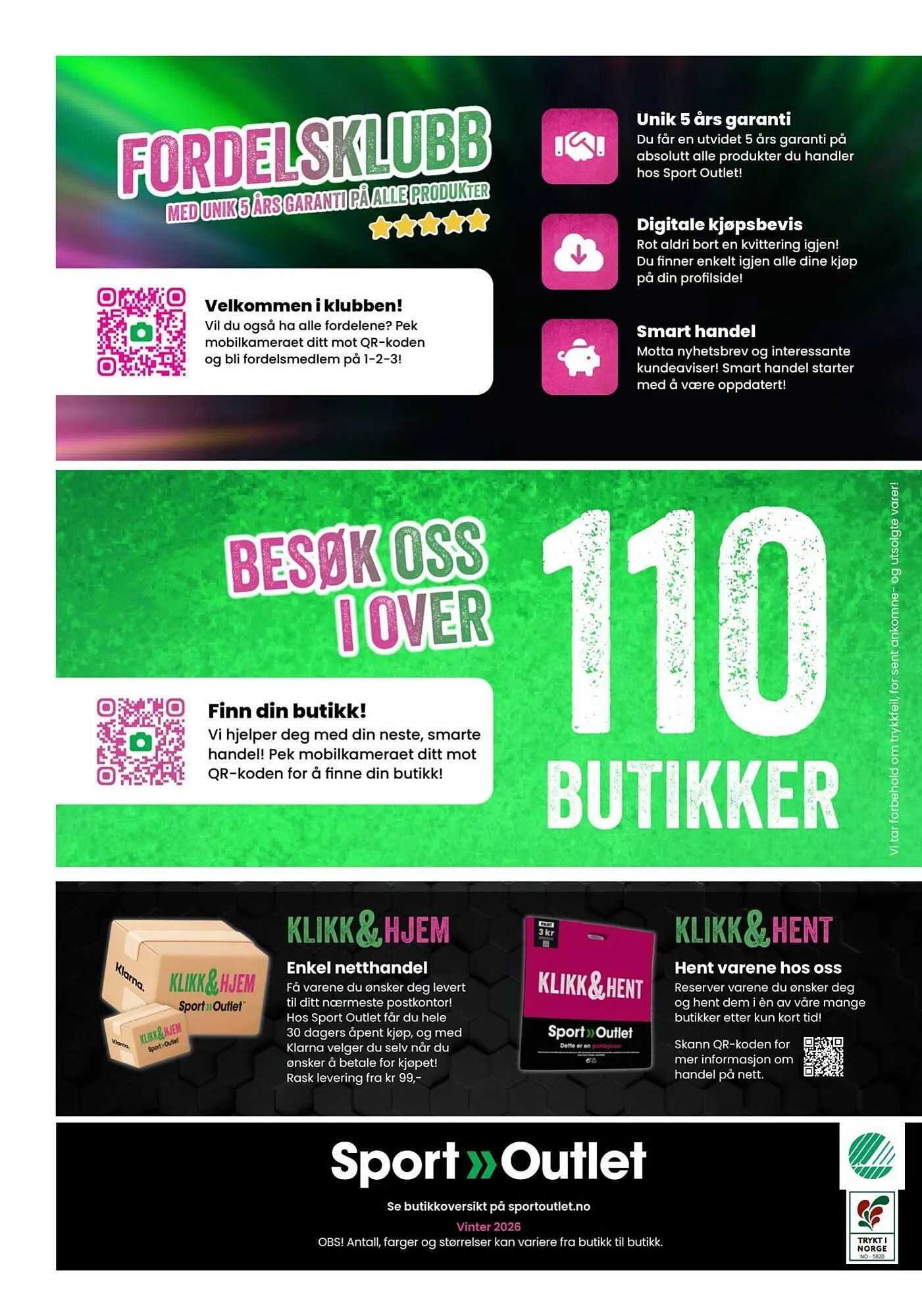 Sport Outlet kundeavis fra 9. januar til 2. februar 2026 - kundeavisside 54