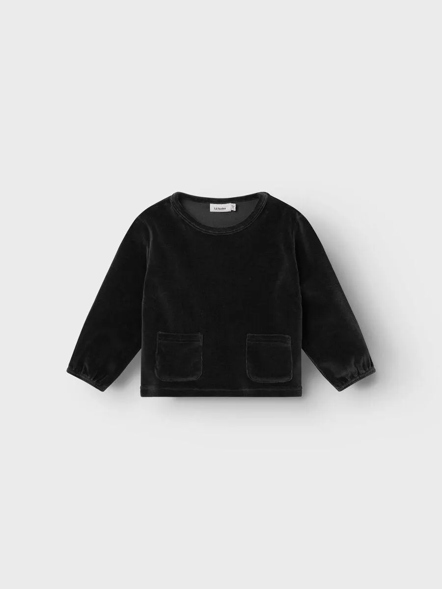 VELUR SWEATSHIRT