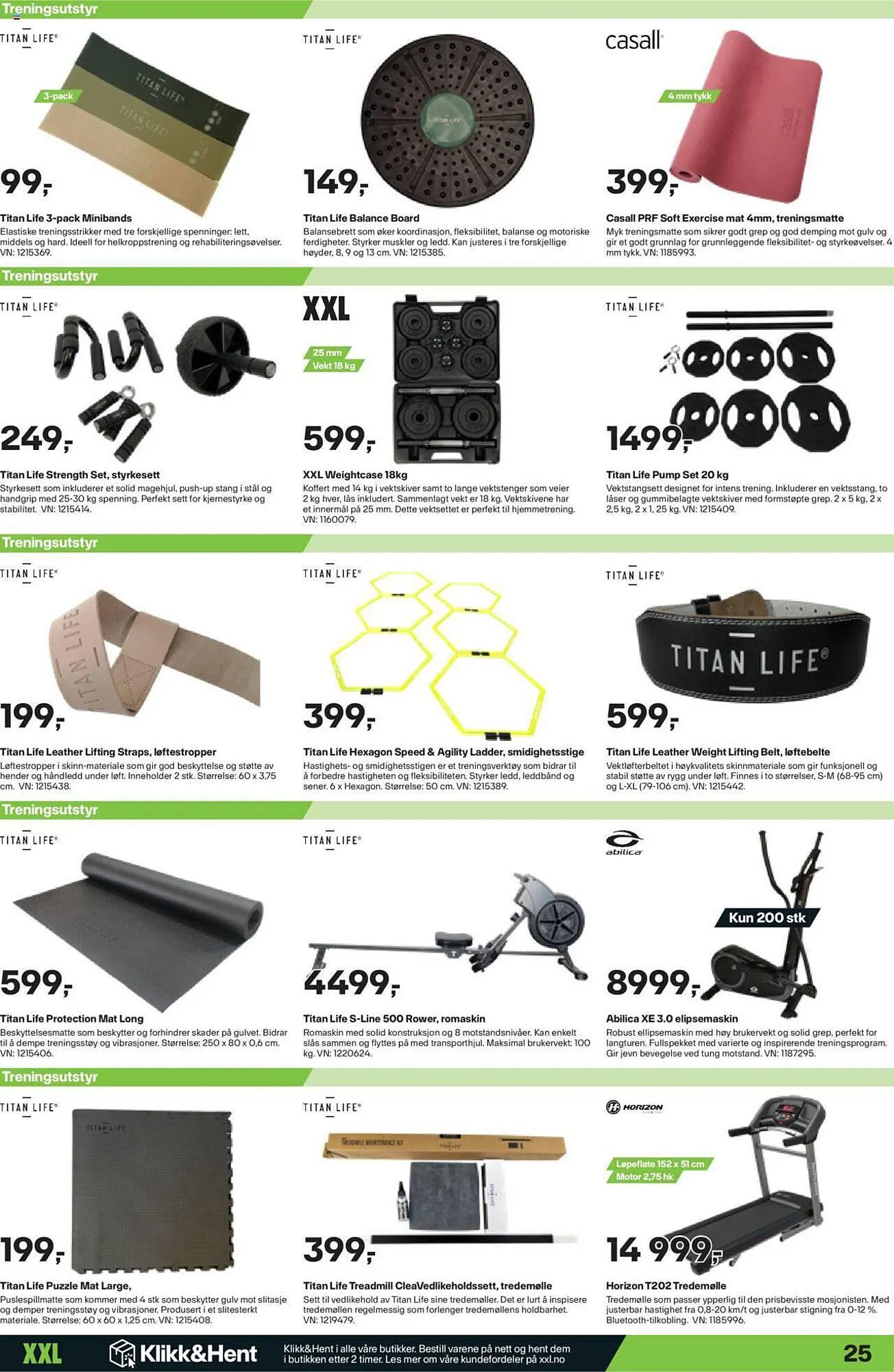XXL Sport Kundeavis fra 18. september til 24. september 2023 - kundeavisside 25