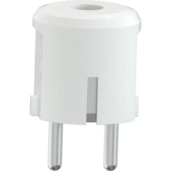 Namron støpsel jord rett hvit