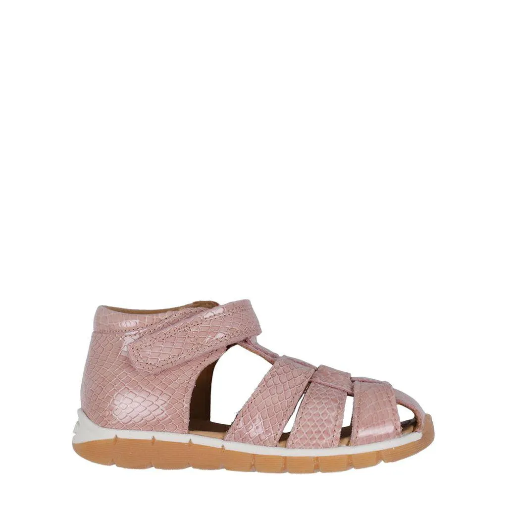 Billie Sandaler Rose Croco