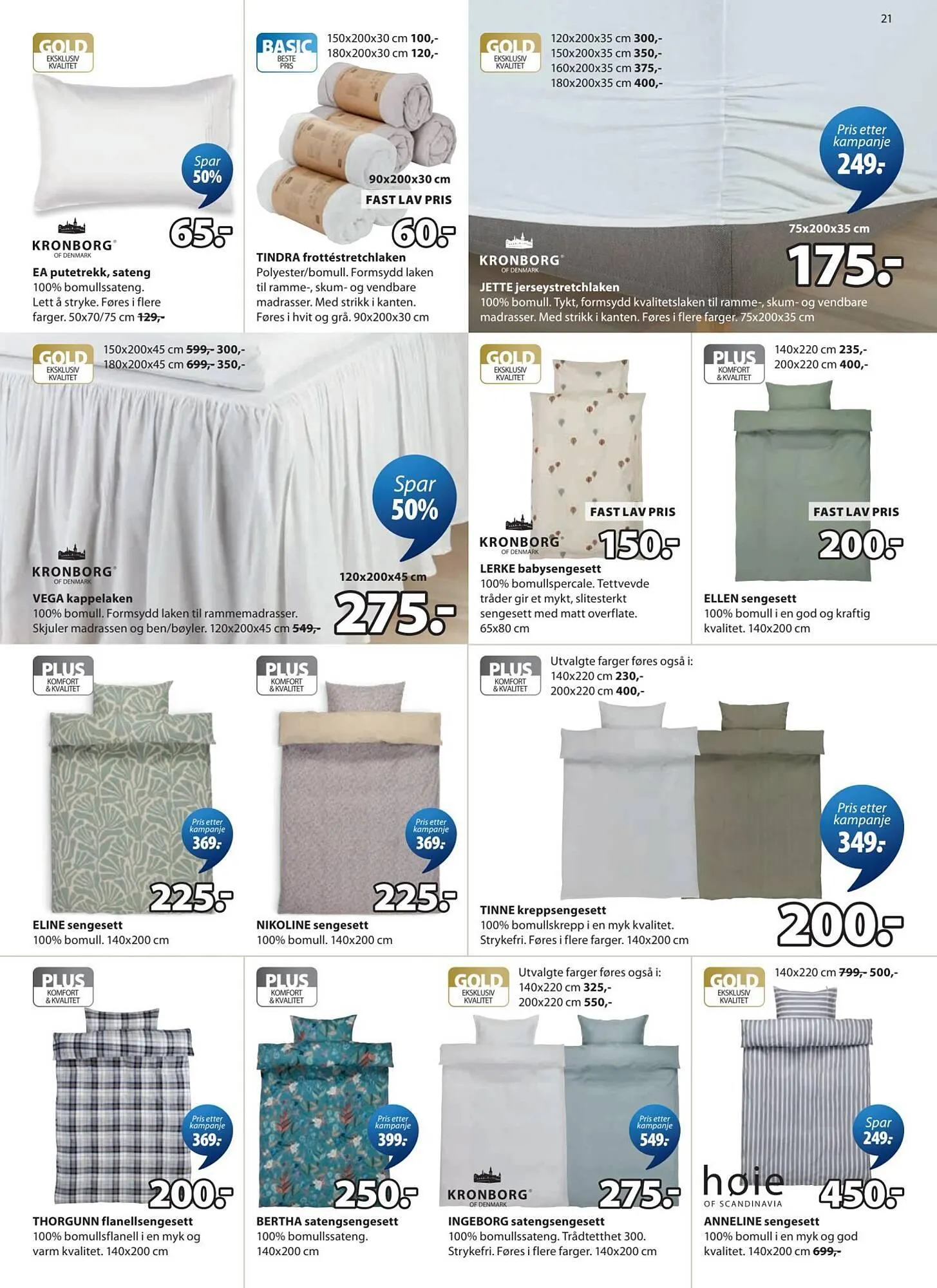 JYSK kundeavis fra 30. mars til 12. april 2026 - kundeavisside 21