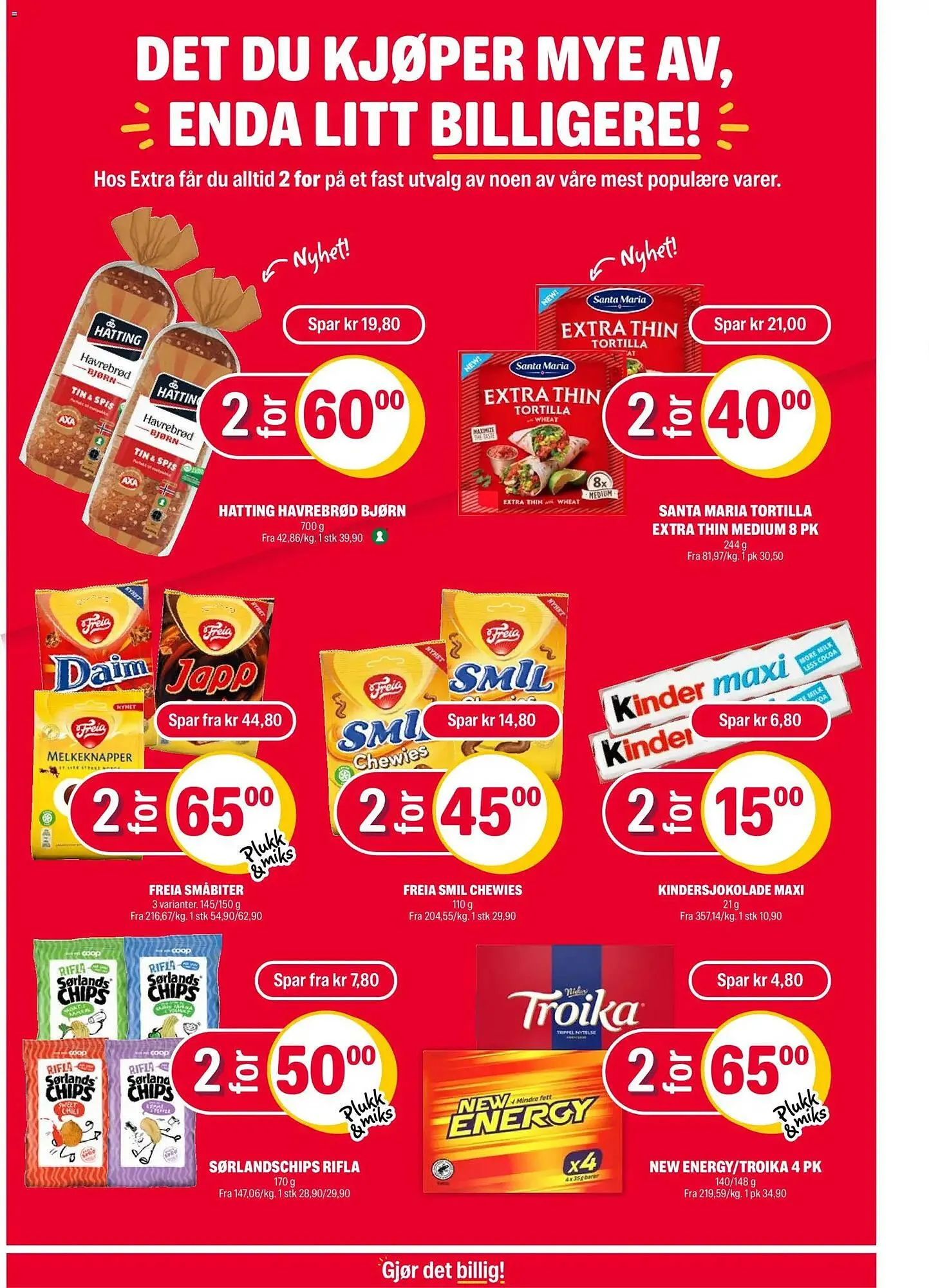 Coop Extra kundeavis fra 30. mars til 5. april 2026 - kundeavisside 17