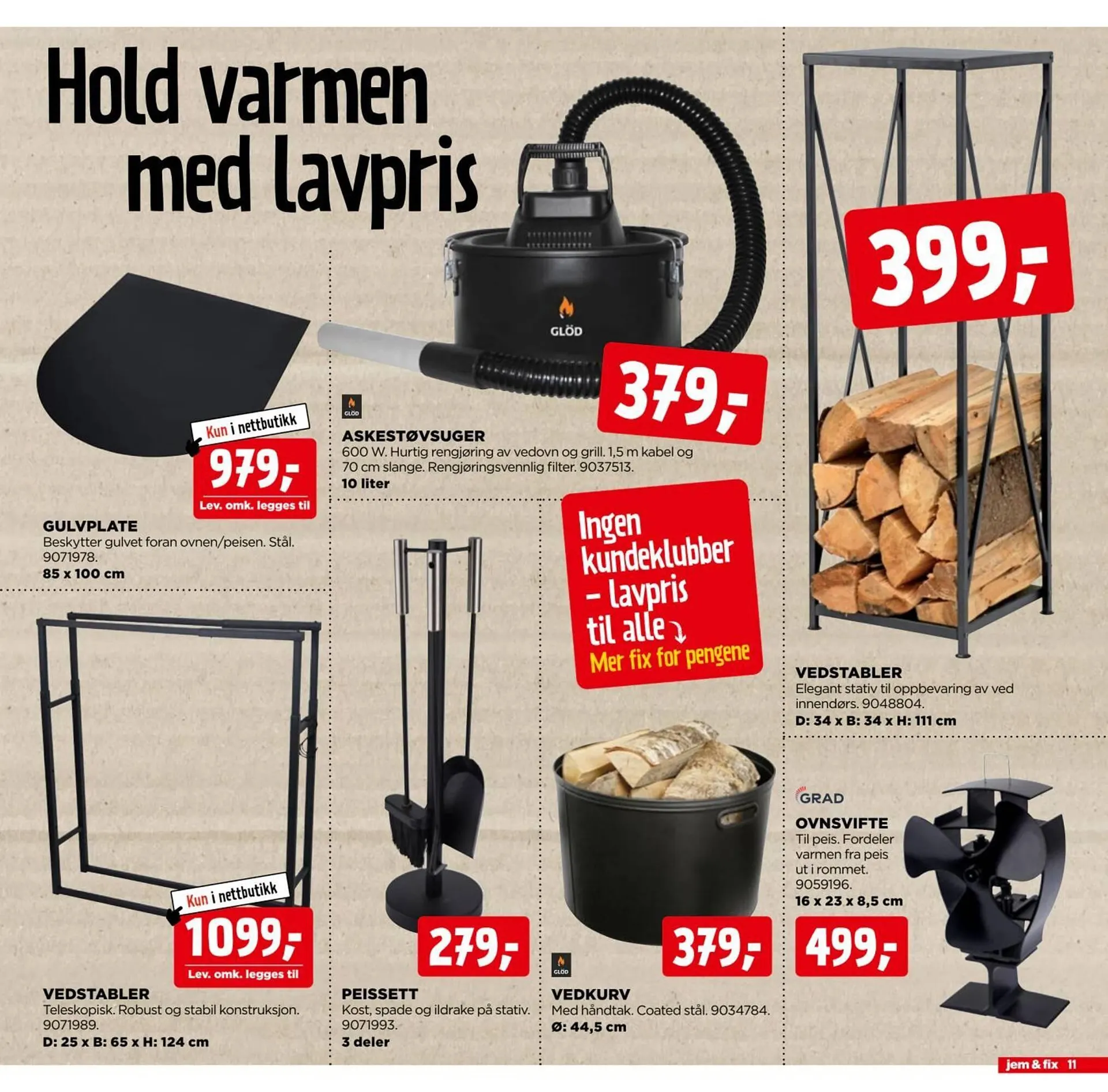 Jem & fix kundeavis fra 11. januar til 25. januar 2026 - kundeavisside 11