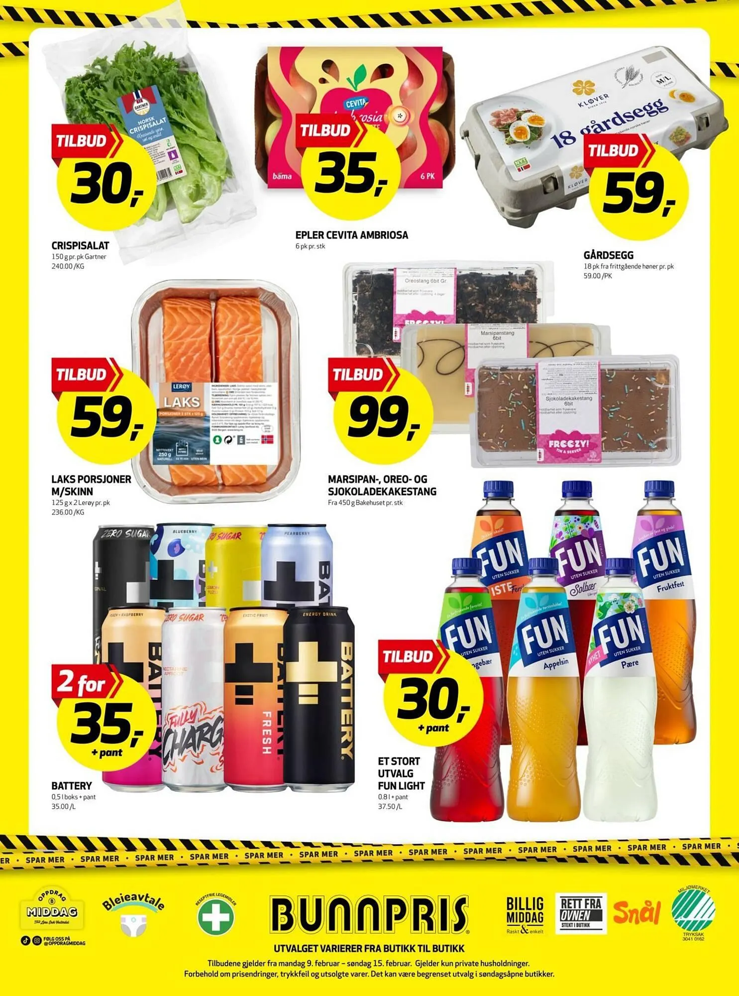Bunnpris fra 9. februar til 15. februar 2026 - kundeavisside 27