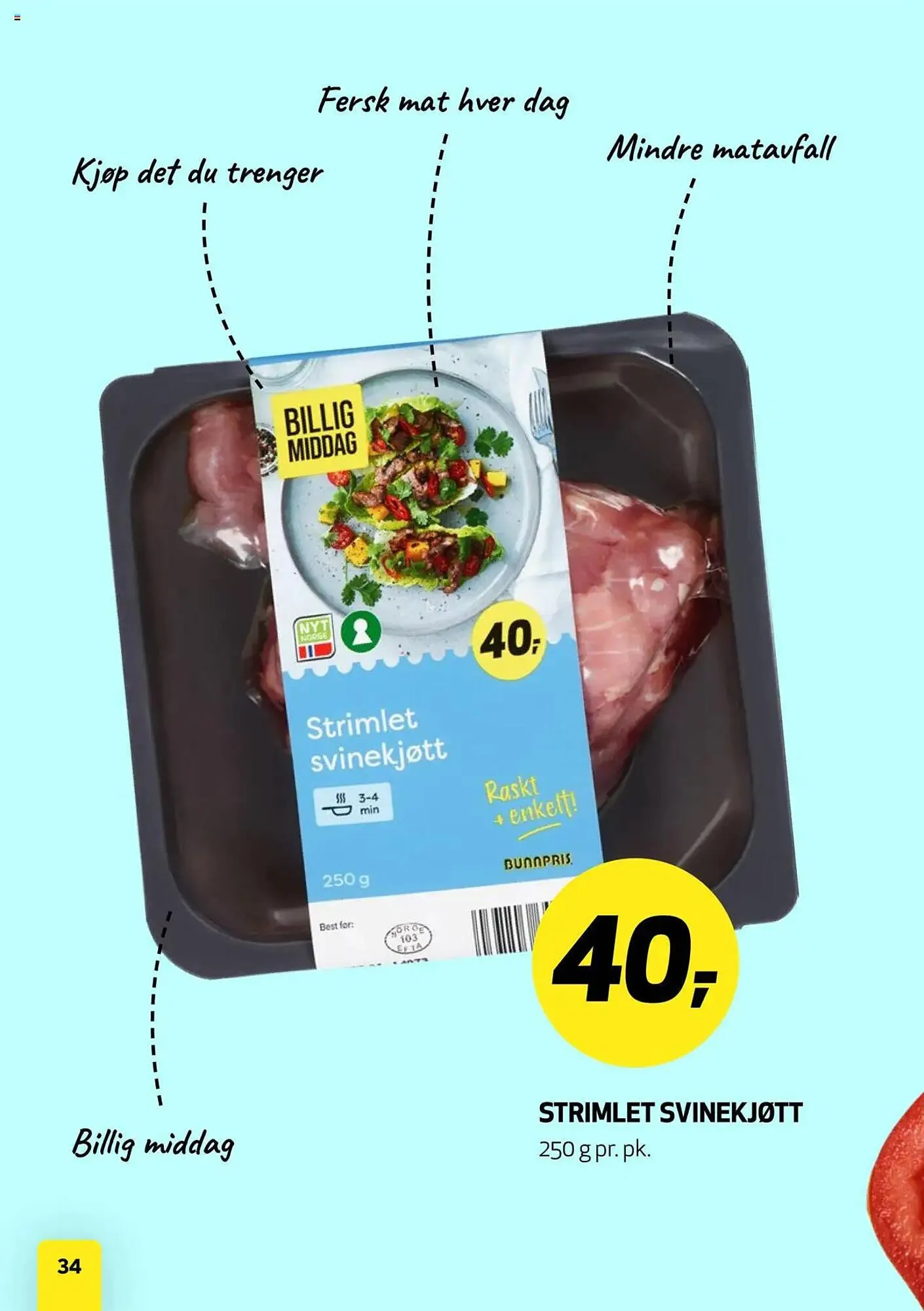 Bunnpris kundeavis fra 21. oktober til 18. desember 2025 - kundeavisside 34