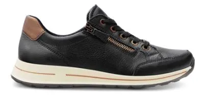 Ara Damesko med snøre Svart 12-24801-26