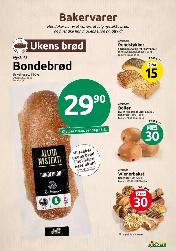 Joker Kundeavis fra 3. februar til 17. februar 2025 - kundeavisside 10
