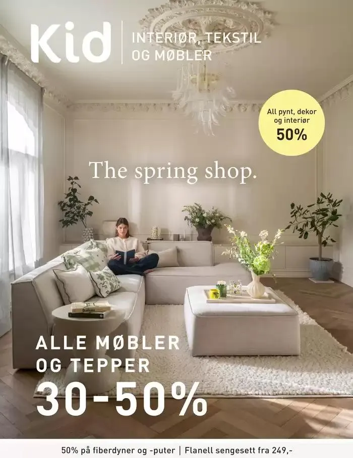 Kid interiør Kundeavis fra 3. mars til 17. mars 2025 - kundeavisside 1