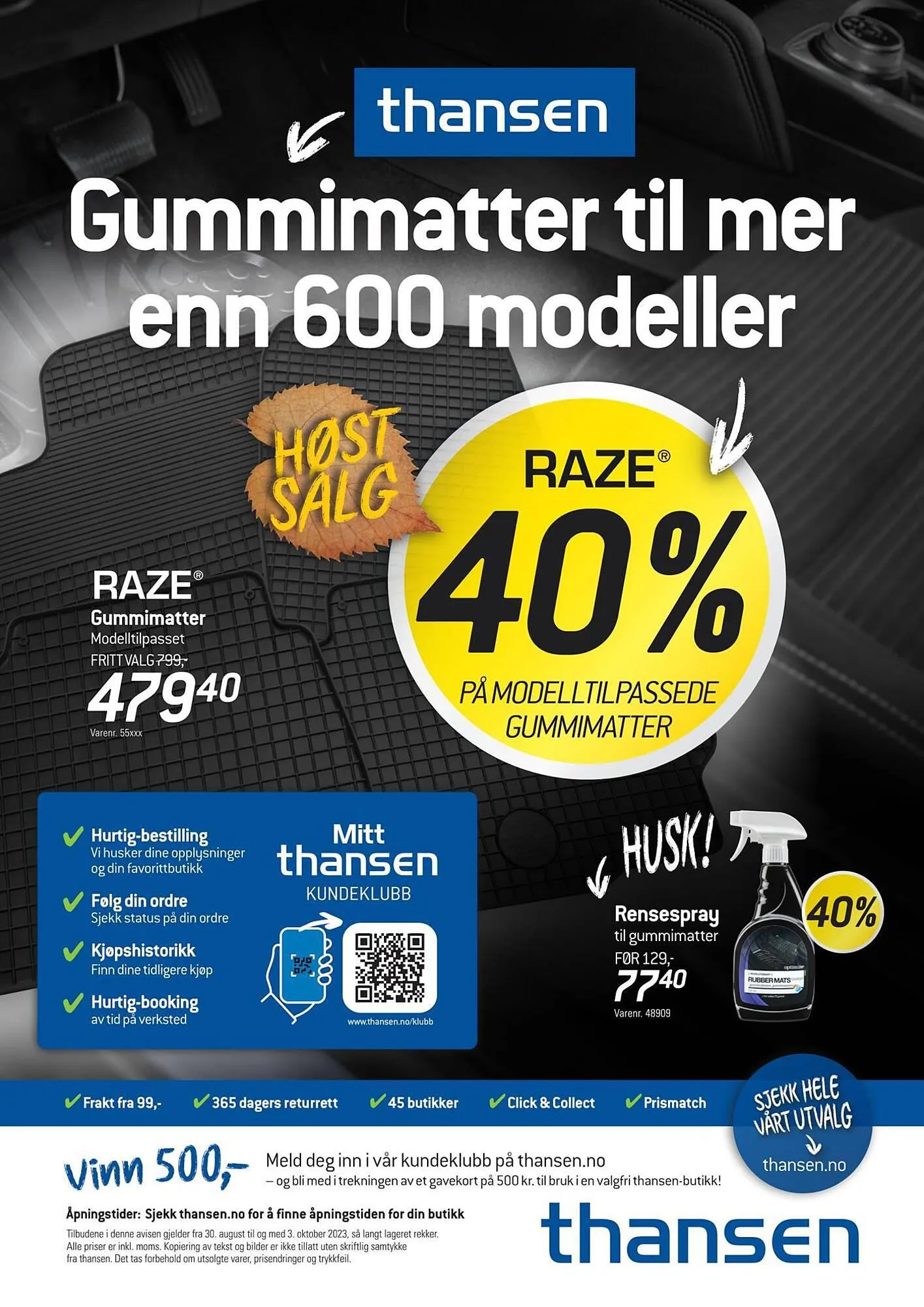 Thansen Kundeavis fra 29. august til 3. oktober 2023 - kundeavisside 24