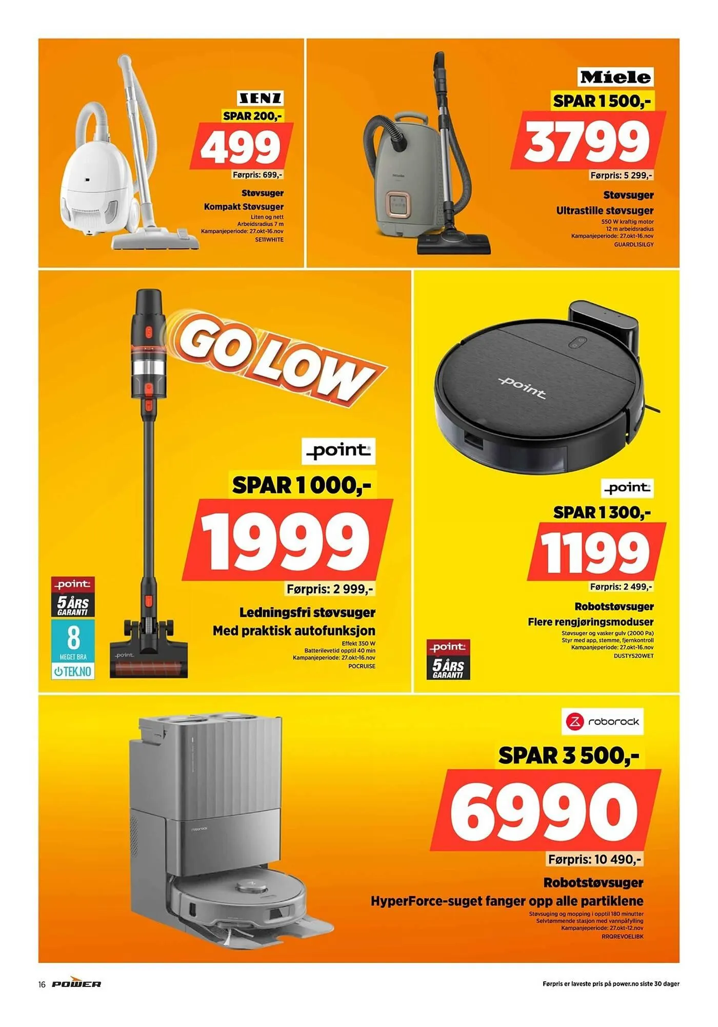 POWER kundeavis fra 10. november til 16. november 2025 - kundeavisside 16