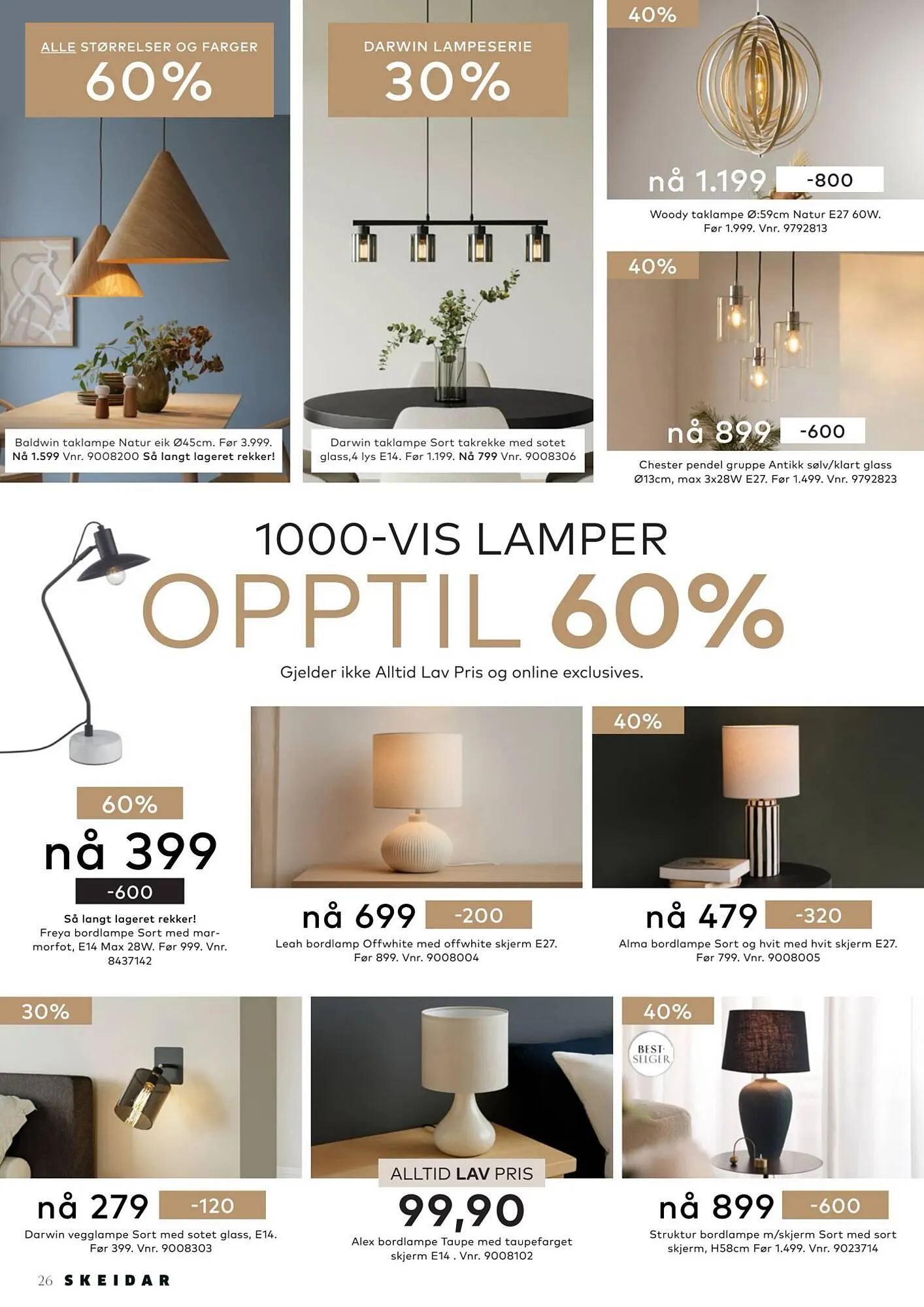 Skeidar kundeavis fra 12. februar til 16. mars 2026 - kundeavisside 26