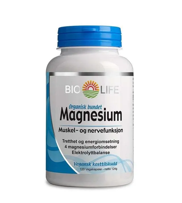 Bio Life Magnesium 120 kapsler
