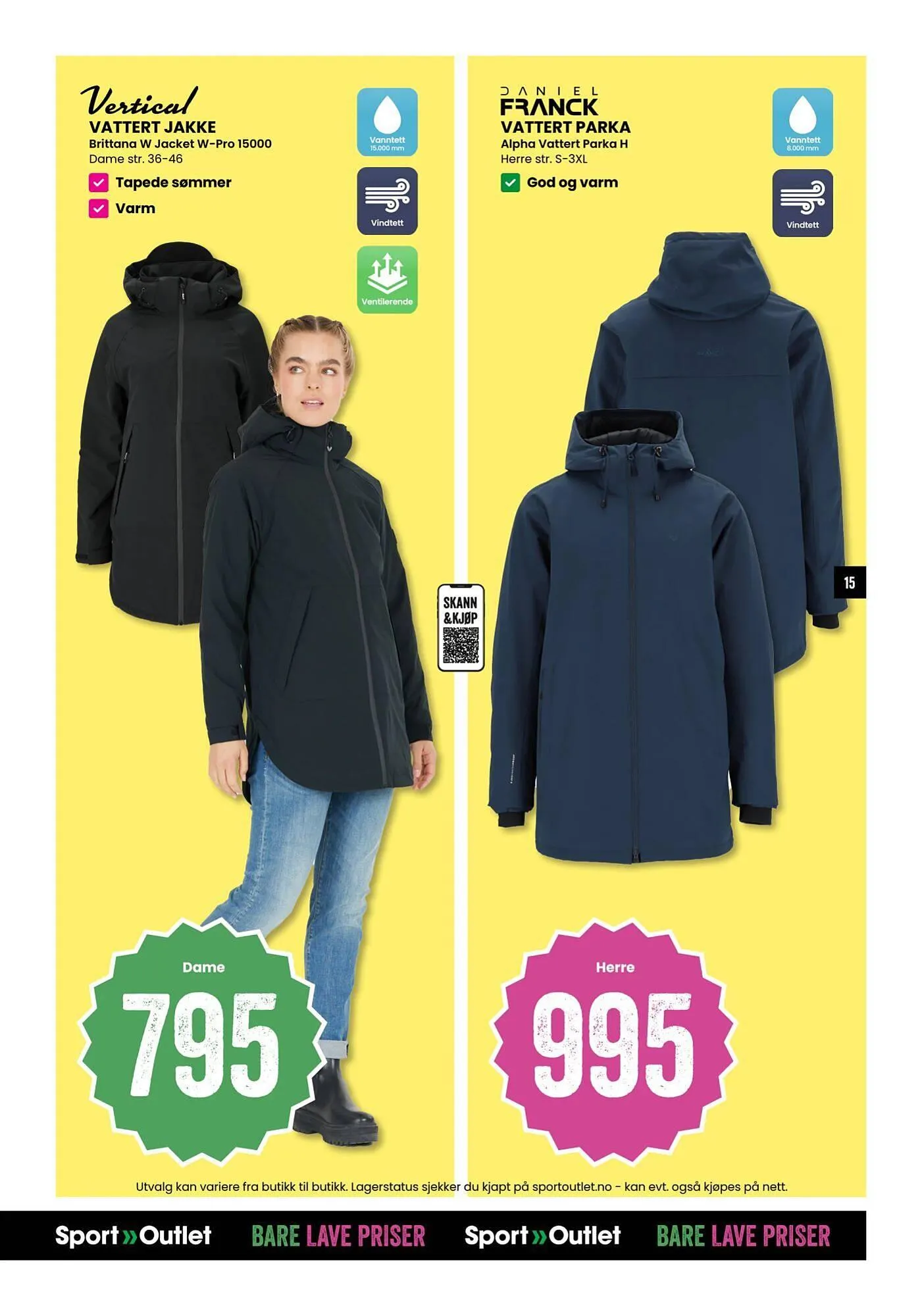 Sport Outlet kundeavis fra 20. januar til 2. februar 2026 - kundeavisside 15