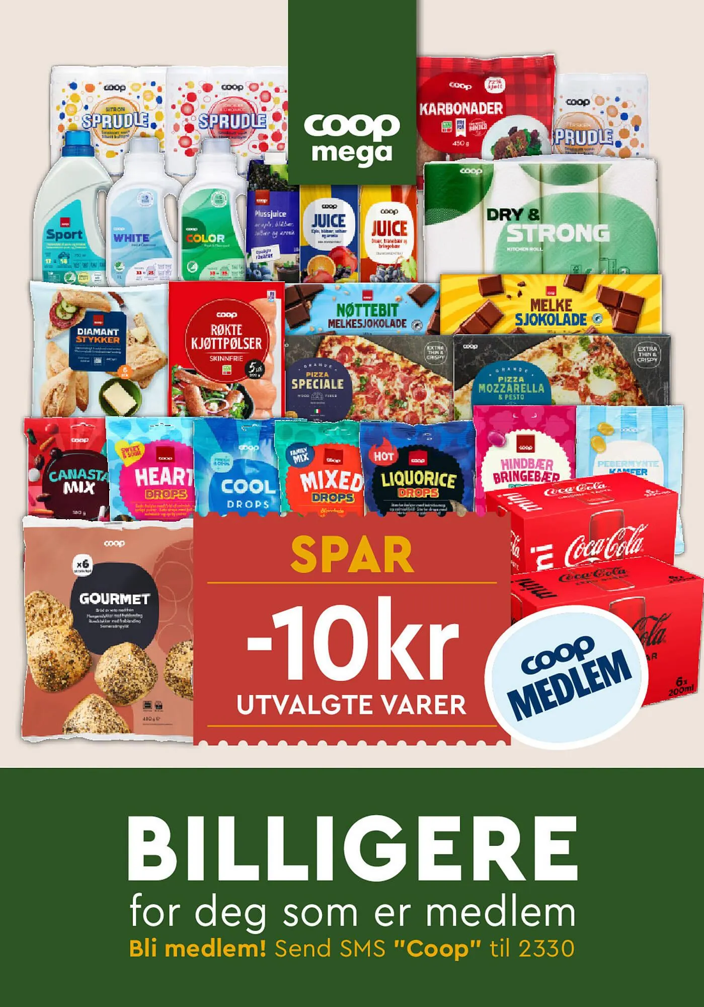 Coop Mega kundeavis fra 10. mai til 16. mai 2026 - kundeavisside 30