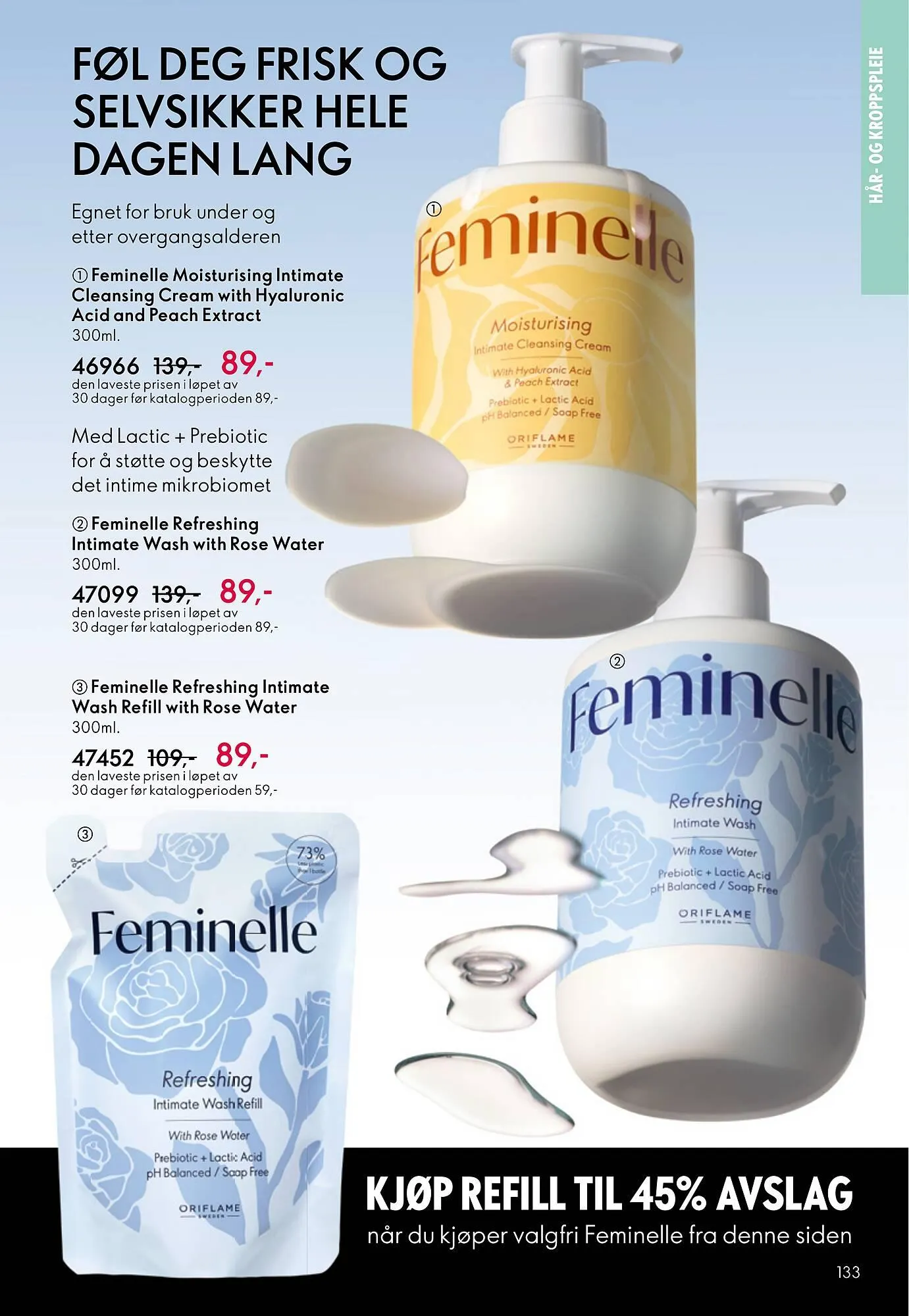 Oriflame katalog fra 1. april til 30. april 2026 - kundeavisside 133
