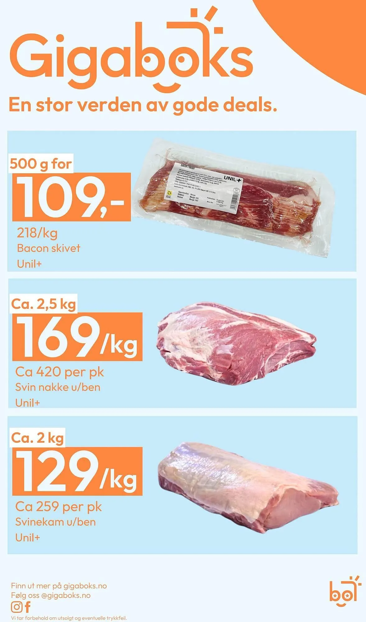 Gigaboks Kundeavis fra 15. oktober til 18. oktober 2024 - kundeavisside 18