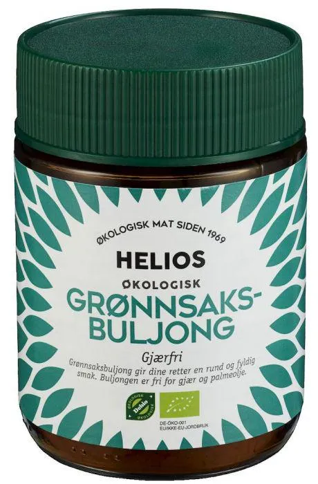Helios grønnsaksbuljong gjærfri 130 gr