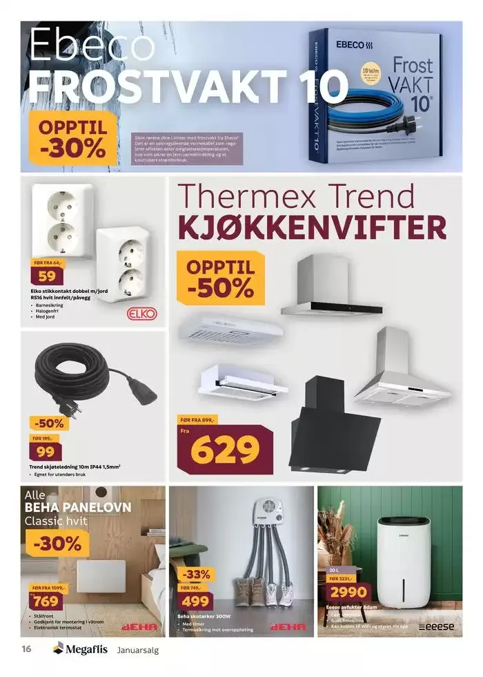 Megaflis Kundeavis fra 30. desember til 13. januar 2025 - kundeavisside 16